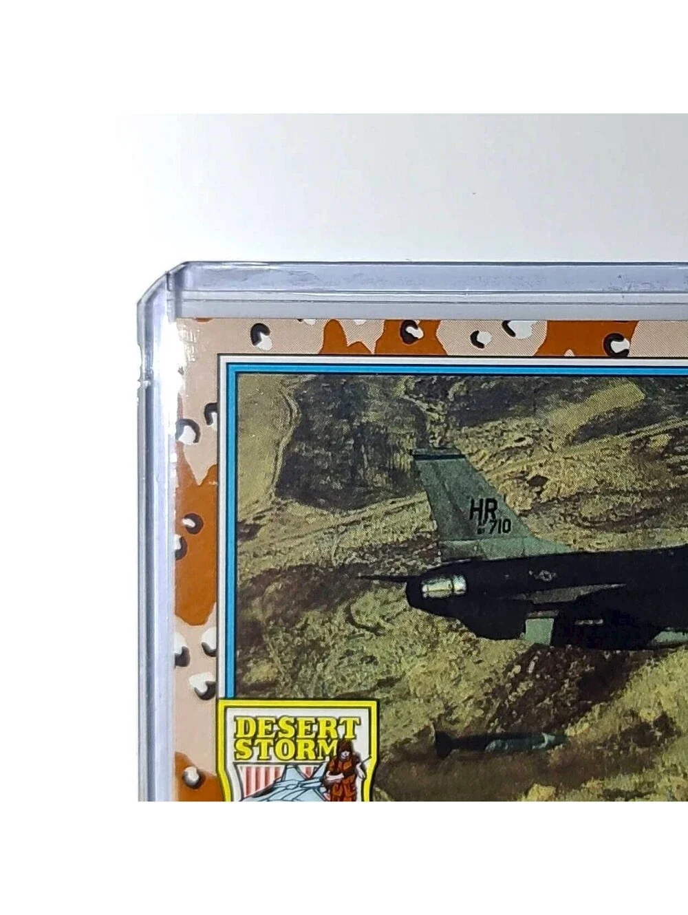 F-16 Fighter/Bomber 1991 Topps Desert Storm #108 Card